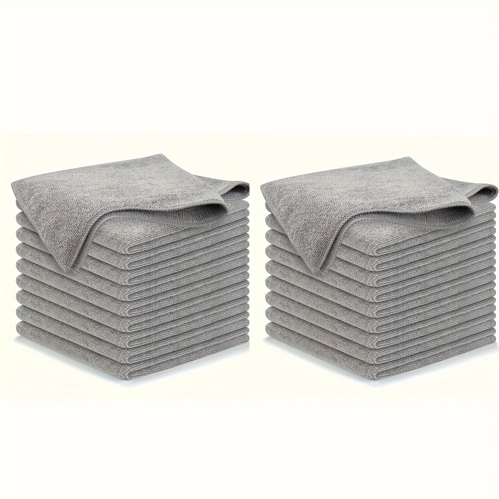 Microfiber Kitchen Cleaning Cloths (5, 10, or 20-Pack)
