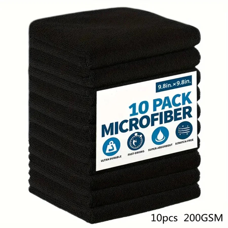 Microfiber Kitchen Cleaning Cloths (5, 10, or 20-Pack)