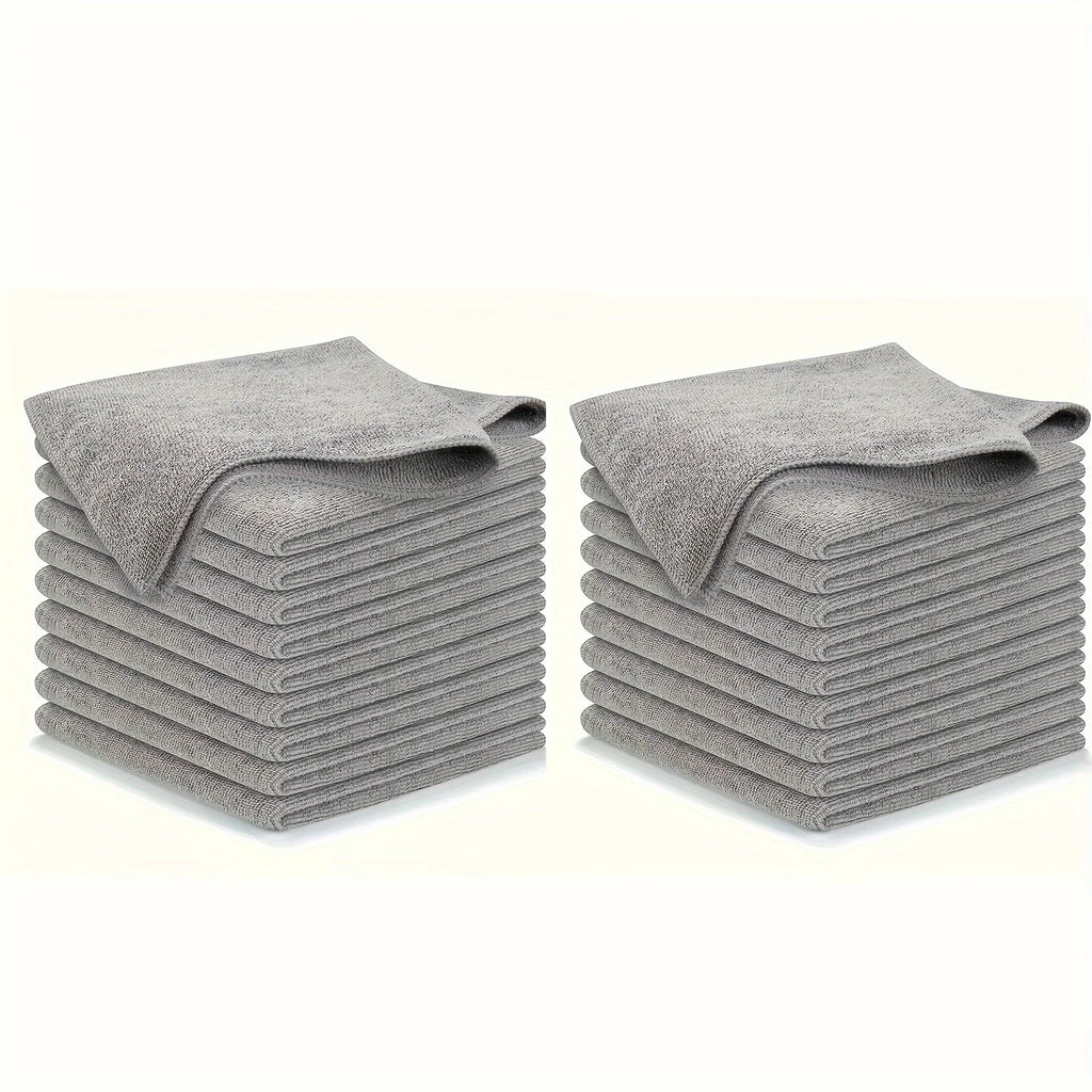 Microfiber Kitchen Cleaning Cloths (5, 10, or 20-Pack)